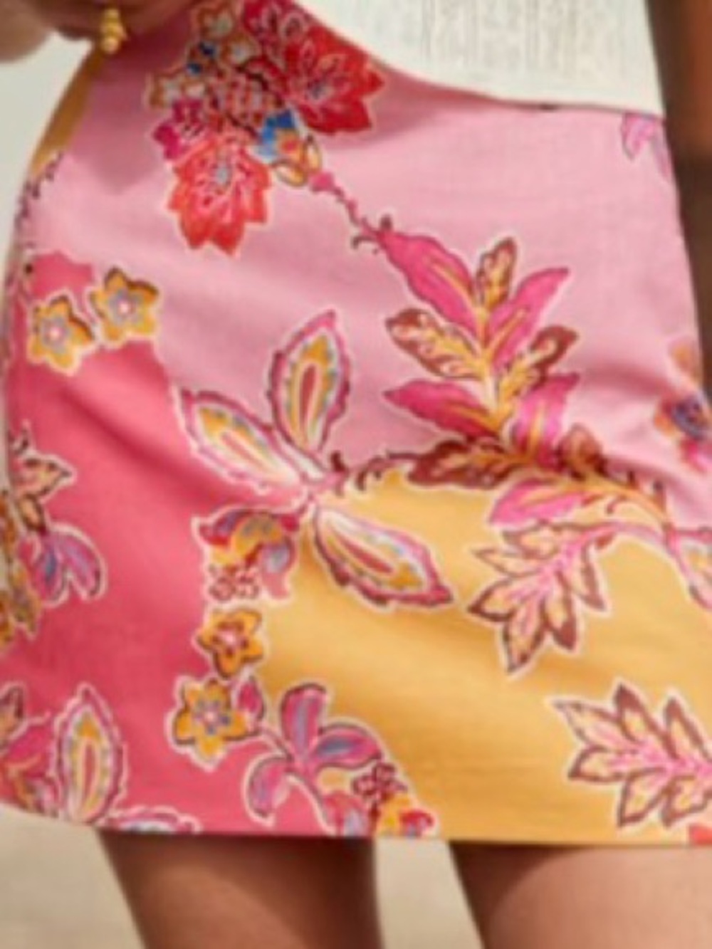 Sezane Malia Skirt Loma Print - Size 6 / 38